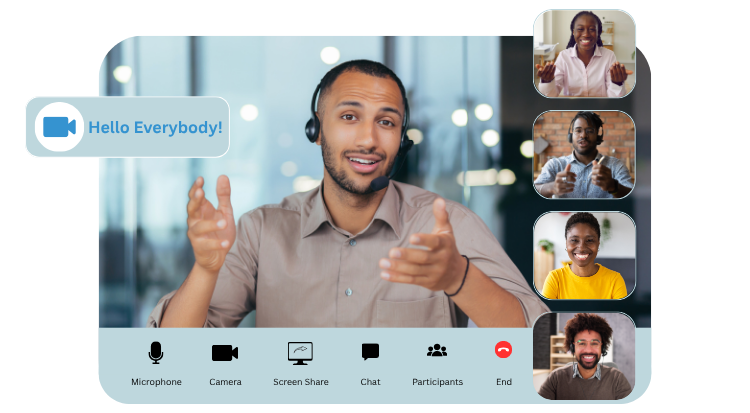 Video conferencing with Cloud One BCS