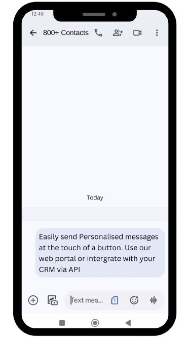 Bulk SMS illustration