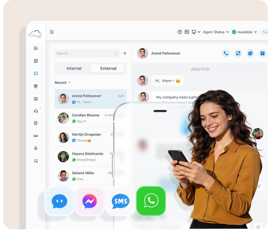 Chat with Customers across channels