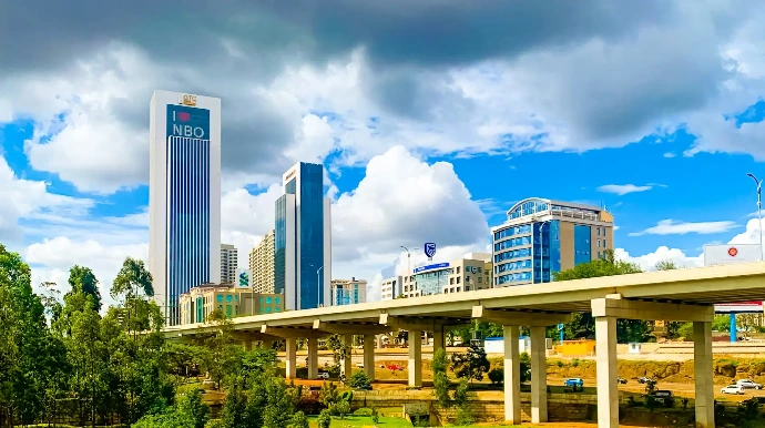 Nairobi skyline image