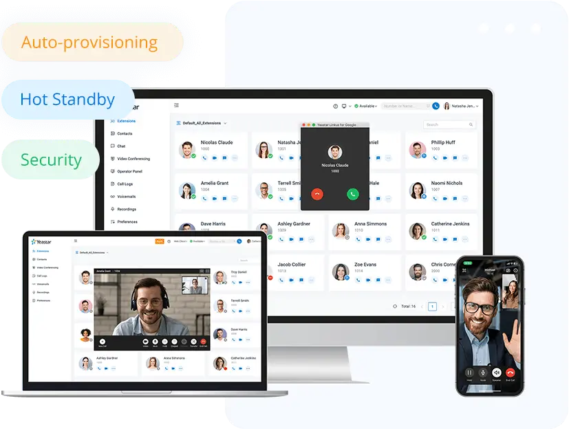 yeastar business phone systems