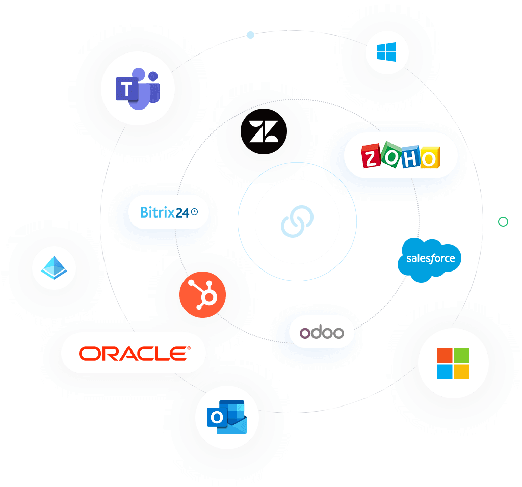 API / CRM / HELPDESK / AD / WHATSAPP / FACEBOOK MESSENGER INTEGRATION