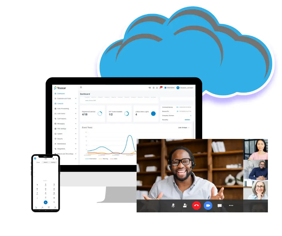 Yeastar P-Series Software Edition Annual License (4 SC)