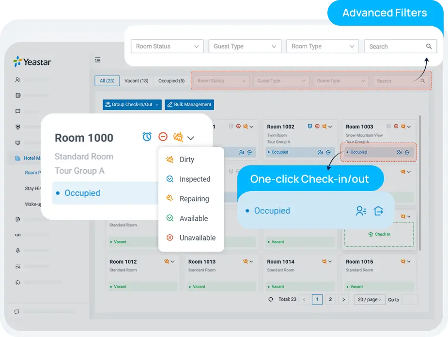 Cloud One Hotel PMS Integration Addon