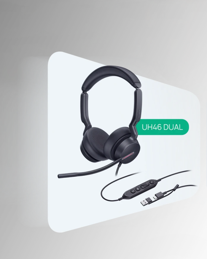 [UH46] Yealink UH46 USB Wired Dual Headset