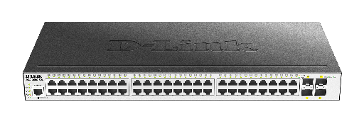 [DGS-3000-52L] D-Link DGS-3000-52L 48 10/100/1000 Mbps ports + 4 SFP ports Managed L2 Metro Ethernet Gigabit Switch