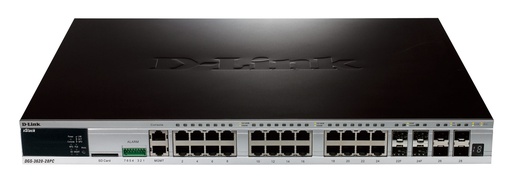 [DGS-3620-28PC/ESI] D-Link DGS-3620-28PC/ESI 20 10/100/1000 PoE+ ,L3 Stackable Managed Switch