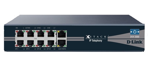 [DVX-3000] D-Link DVX-3000 Asterisk based IPPBX with upto 100 user support
